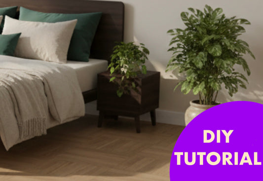 DIY-Oakly Bedside #1A2 Plan – Modular Furniture CAD Model (PDF + STEP ) + tutorial