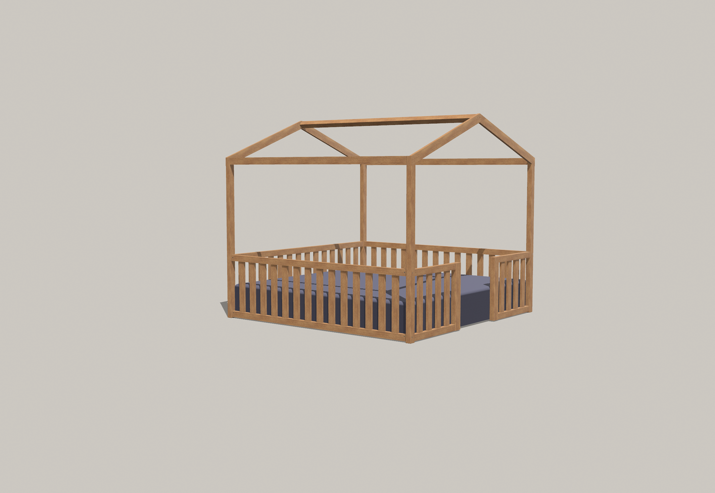 Oakly Child Bed Plan #1B2 – Modular Furniture
