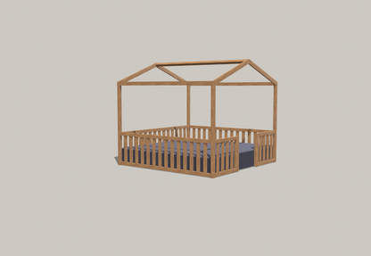 Oakly Child Bed Plan #1B2 – Modular Furniture