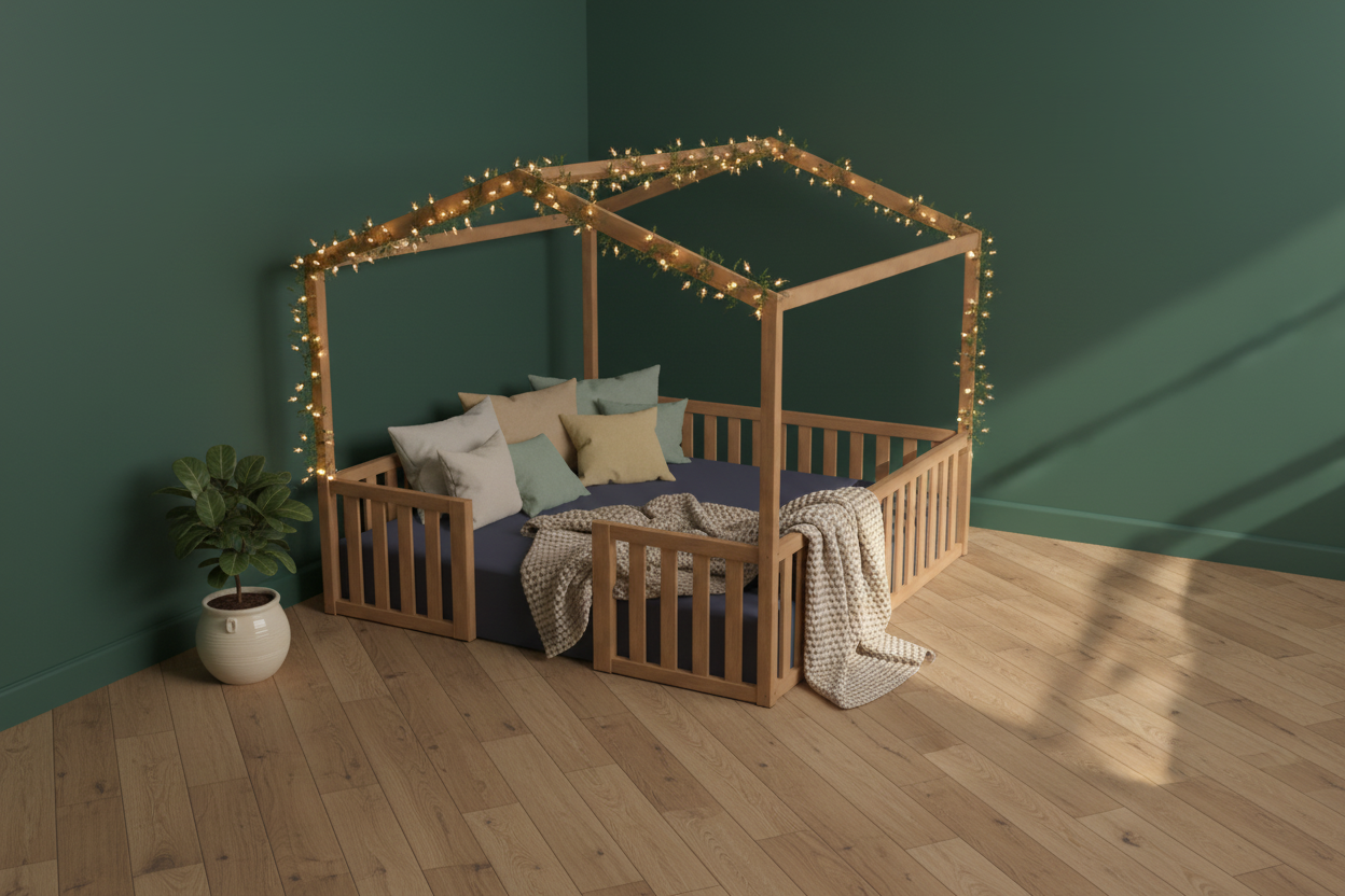 Oakly Child Bed Plan #1B2 – Modular Furniture