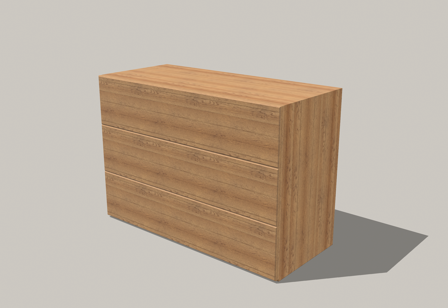 Oak Dresser #2A1 – Modular Furniture