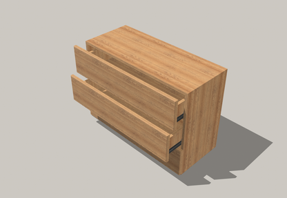 Oak Dresser #2A1 – Modular Furniture