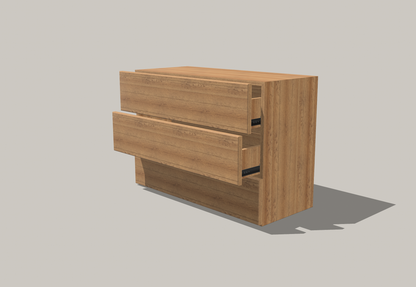 Oak Dresser #2A1 – Modular Furniture
