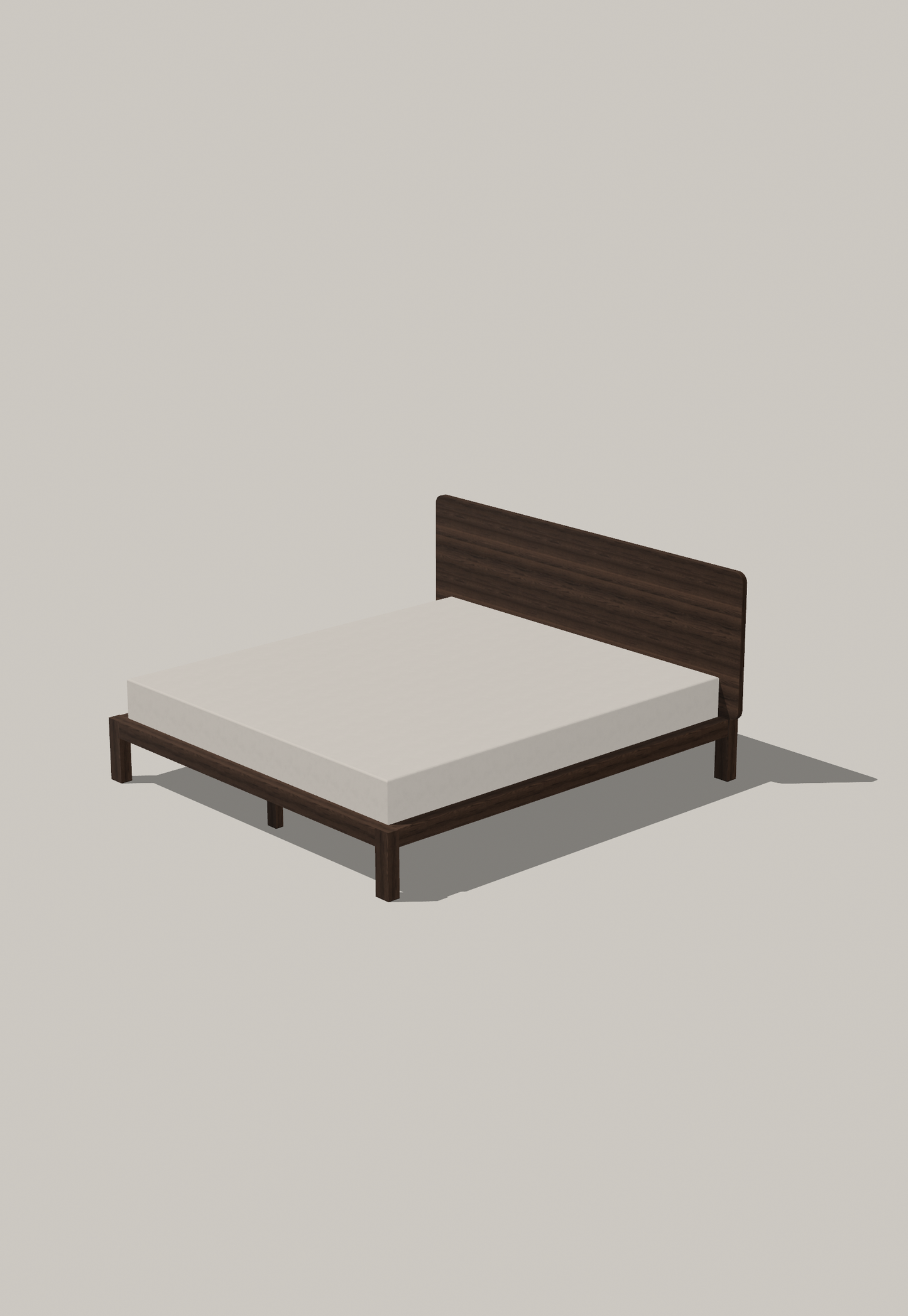 Oakly Bed #1B1– Modular Furniture