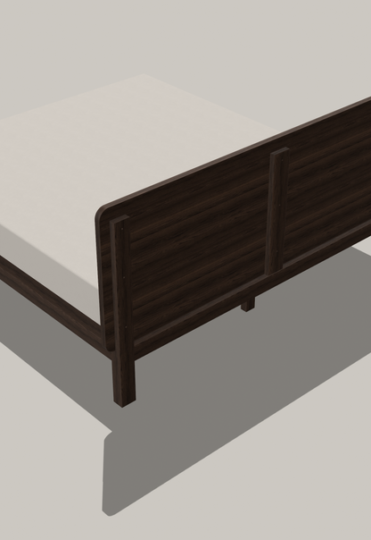 Oakly Bed #1B1– Modular Furniture