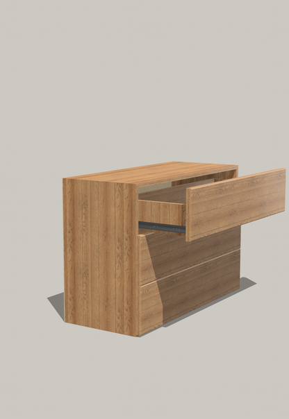 Oak Dresser #2A1 – Modular Furniture