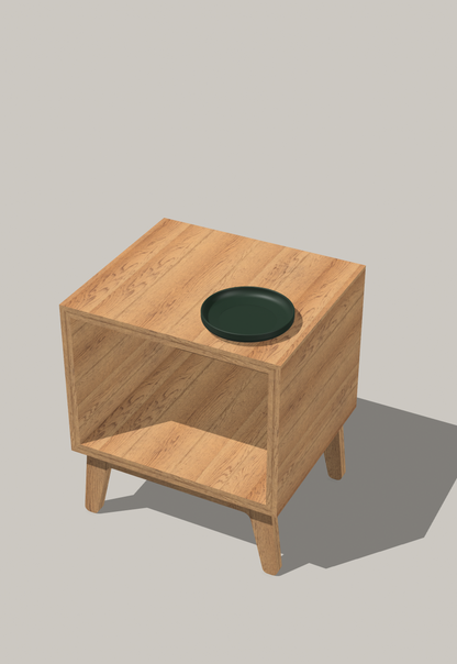 Oakly Bedside #1A1 – Modular Furniture