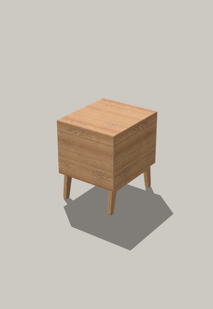 Oakly Bedside #1A2 – Modular Furniture
