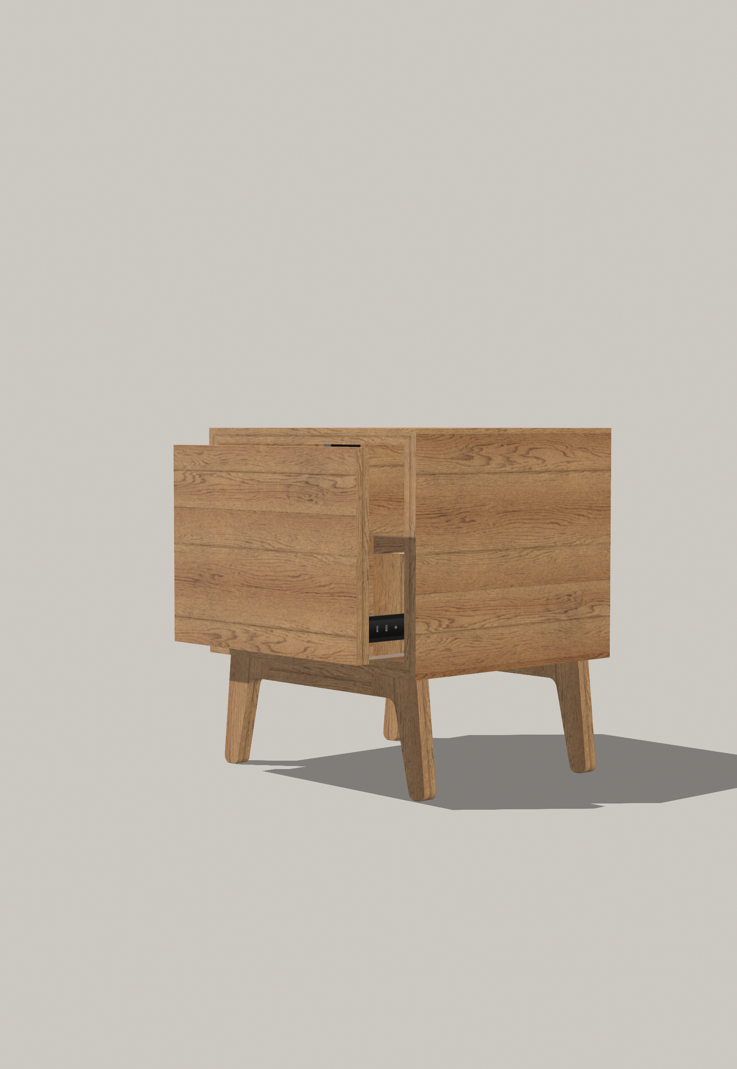 Oakly Bedside #1A2 – Modular Furniture