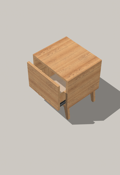 Oakly Bedside #1A2 – Modular Furniture